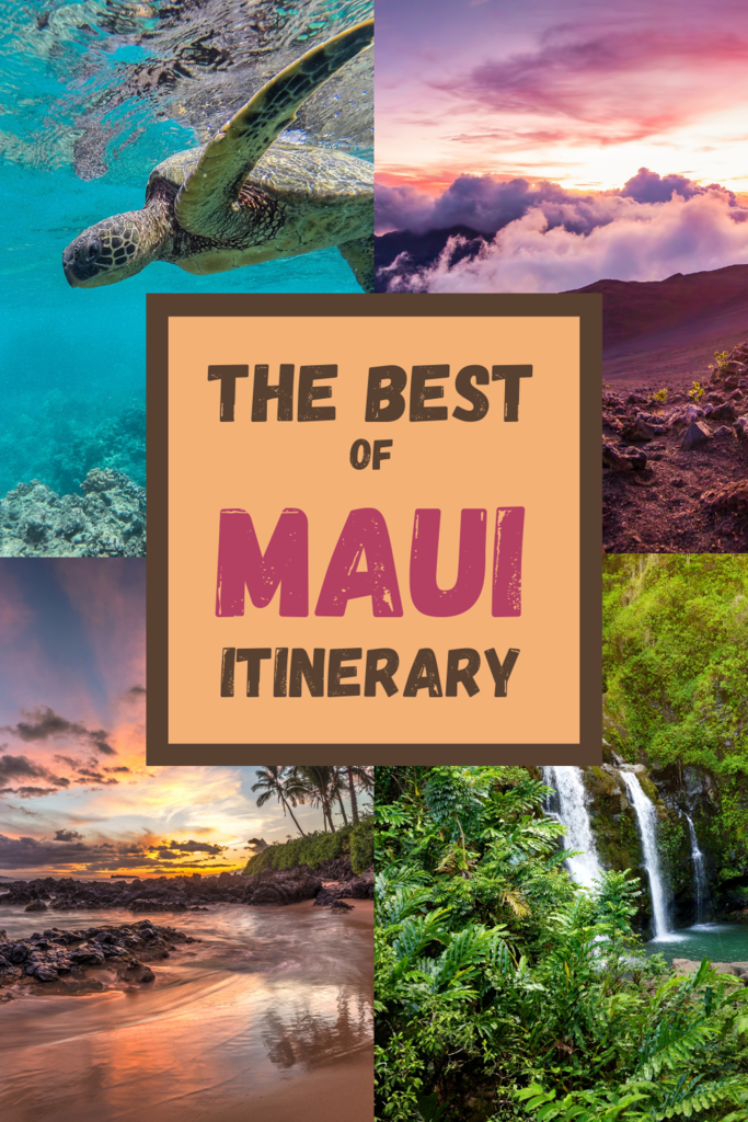 Best of Maui Itinerary