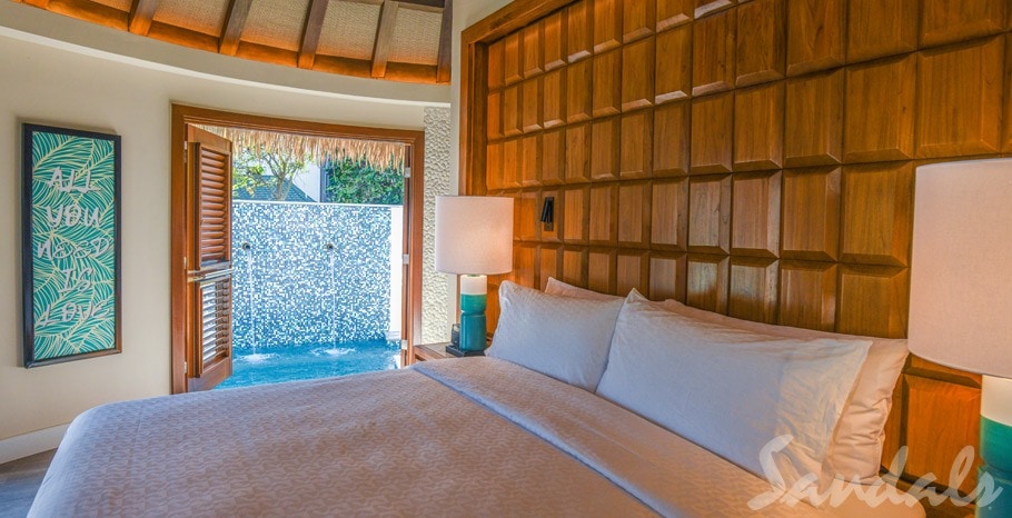 Sandals South Coast South Seas Swim-Up Rondoval Butler Suite with Private Pool Sanctuary