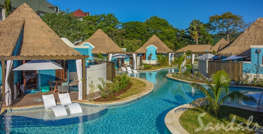 Sandals South Coast South Seas Swim-Up Rondoval Butler Suite with Private Pool Sanctuary