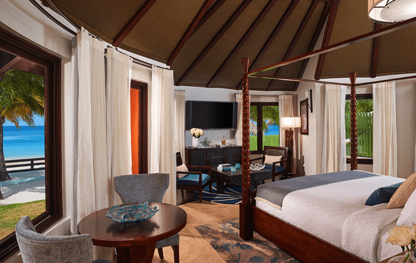 Sandals Grande St Lucian Beachfront Grande Rondoval Butler Suite with Private Pool Sanctuary